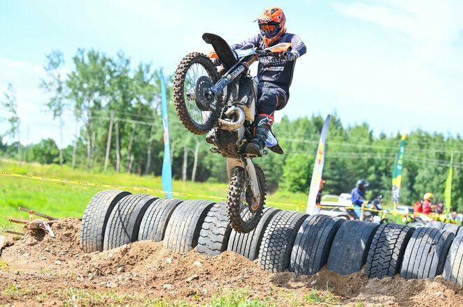 Kupiškio rajone surengtas istorinis „Hard Enduro“ čempionatas | Dariaus Kibirkščio nuotr.