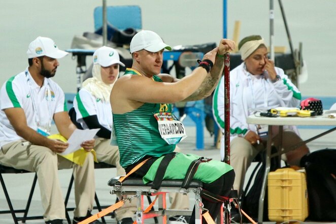 Ramūnas Verbavičius pasaulio čempionate | Lietuvos paralimpinio komiteto nuotr.