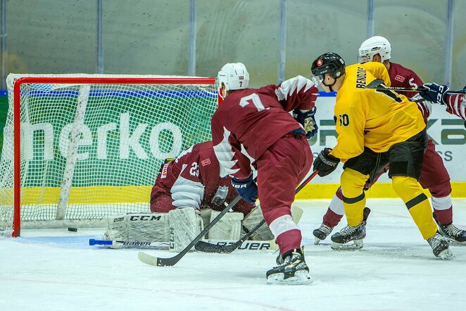 Lietuvių ir latvių rungtynės | hockey.lt nuotr.