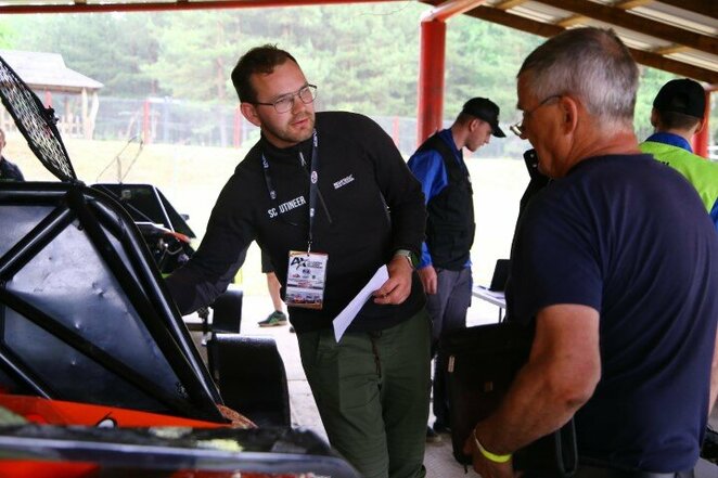 Europos autokroso čempionato techninė komisija | Organizatorių nuotr.