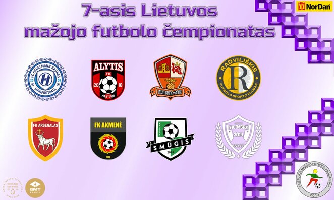 2023 metų Lietuvos mažojo futbolo čempionato komandos | Organizatorių nuotr. 2023 metų Lietuvos mažojo futbolo čempionato komandos | Organizatorių nuotr.