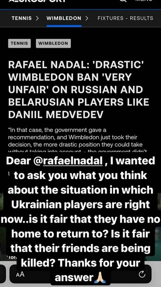 Sergejaus Stachovskio žinutė | Instagram.com nuotr