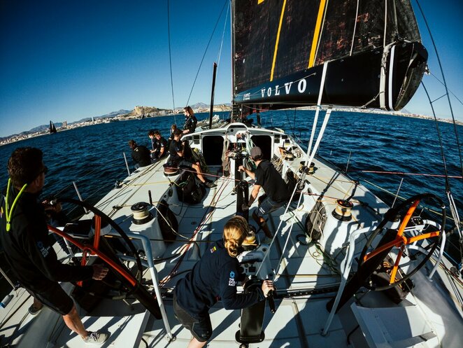 „Ambersail 2“ startuos pirmajame, ypatingai ekstremaliame „The Ocean Race“ etape | Domo Rimeikos nuotr.