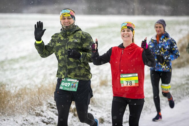 Tradicinis bėgimas Lietuvos karių dienai paminėti | Roko Lukoševičiaus nuotr. Tradicinis bėgimas Lietuvos karių dienai paminėti | Roko Lukoševičiaus nuotr.