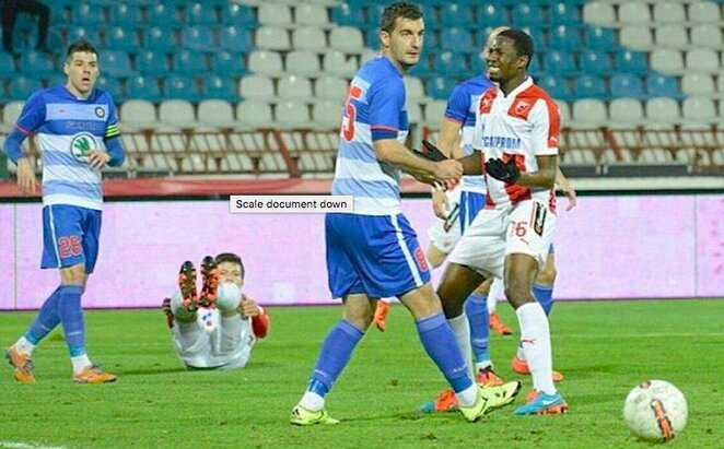 Mamadou Mbodj Belgrado komandoje | &bdquo;Facebook&ldquo; nuotr.