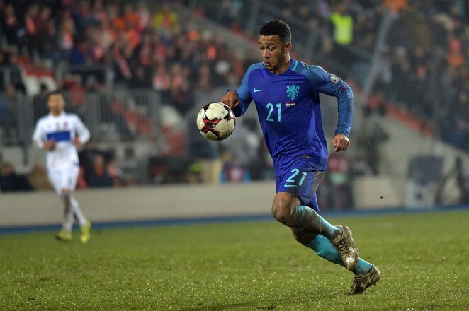 Memphis Depay'us | Scanpix nuotr. Memphis Depay'us | Scanpix nuotr.