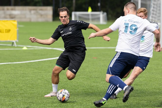 „VFA-Hanner“ stadione – pirmasis „Business CUP“ mažojo futbolo turnyras | Sauliaus Čirbos nuotr.