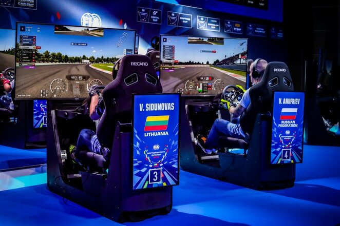 Startuoja atrankos į „FIA Motorsport“ žaidynių „Digital“ klasę  | Organizatorių nuotr.