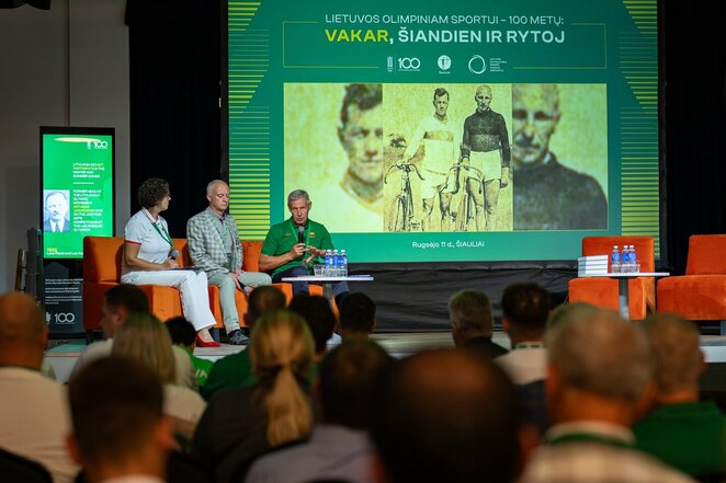 Konferencija „Lietuvos olimpiniam sportui – 100 metų: vakar, šiandien ir rytoj“ | Vytauto Dranginio/LTOK nuotr.