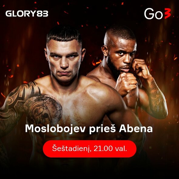 S.Maslobojevas VS D.Abena | Organizatorių nuotr. S.Maslobojevas VS D.Abena | Organizatorių nuotr.