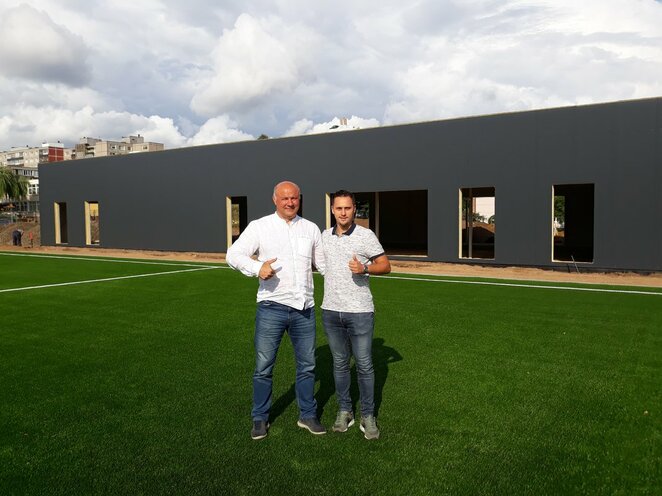 Cederique Tulleners ir Ivanas Švabovičius | Organizatorių nuotr. Cederique Tulleners ir Ivanas Švabovičius | Organizatorių nuotr.