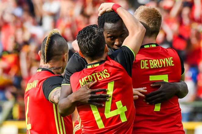 Belgijos futbolo rinktinė | Scanpix nuotr. Belgijos futbolo rinktinė | Scanpix nuotr.