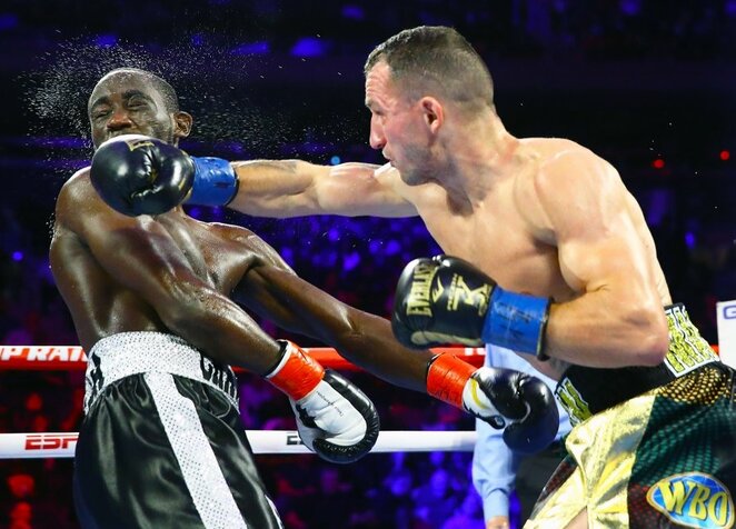 Terence'as Crawfordas prieš Egidijų Kavaliauską | „Top Rank“ nuotr.