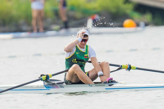 Giedrius Bieliauskas olimpiados B finale | Kipro Štreimikio/LTOK nuotr.