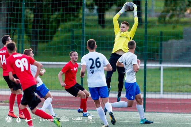 „FK Vilniaus“ ir „Nevėžio“ rungtynės | Elvio Žaldario nuotr. „FK Vilniaus“ ir „Nevėžio“ rungtynės | Elvio Žaldario nuotr.