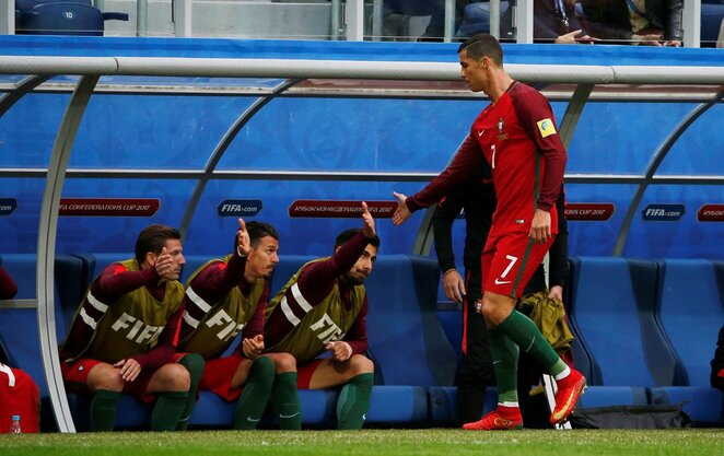 Naujoji Zelandija – Portugalija rungtynių akimirka | Scanpix nuotr.