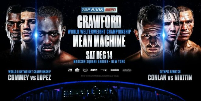 Terence'as Crawfordas ir Egidijus Kavaliauskas | Organizatorių nuotr. Terence'as Crawfordas ir Egidijus Kavaliauskas | Organizatorių nuotr.