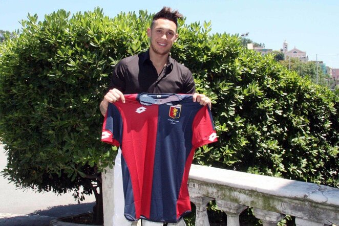 Lucasas Ocamposas | genoacfc.it nuotr. Lucasas Ocamposas | genoacfc.it nuotr.