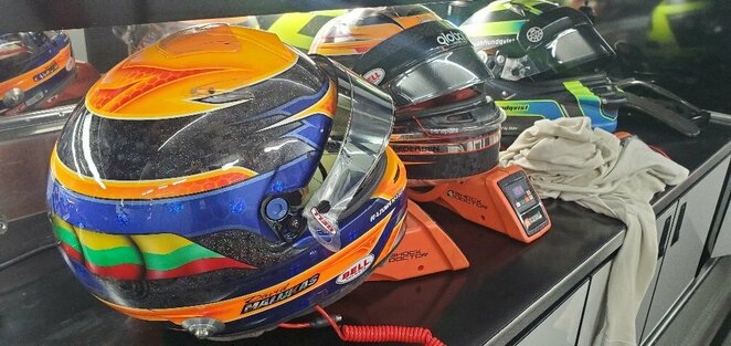 Deivido Malūko šalmas | asmeninio archyvo nuotr. Deivido Malūko šalmas | asmeninio archyvo nuotr.