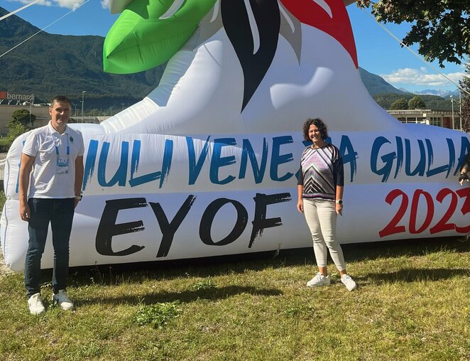 L'Italia si prepara al Festival Olimpico della Gioventù Europea |  Foto degli organizzatori.
