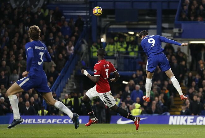 „Chelsea“ - „Manchester United“ rungtynių akimirka | Scanpix nuotr.