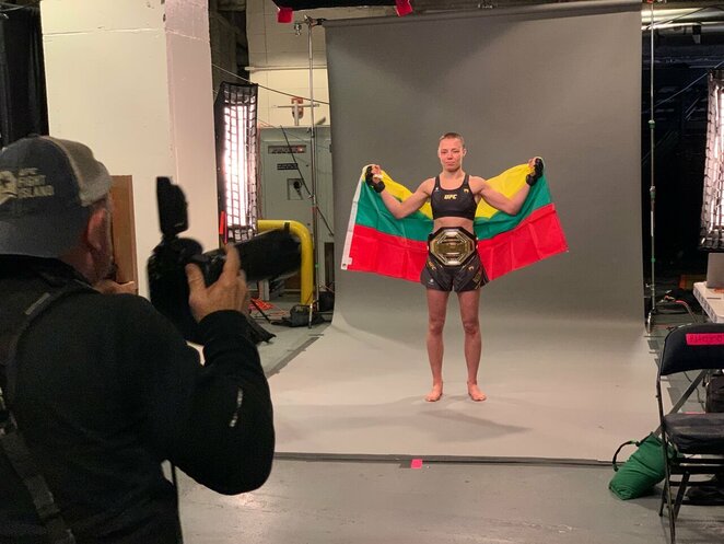 Rose Namajunas | Organizatorių nuotr. Rose Namajunas | Organizatorių nuotr.