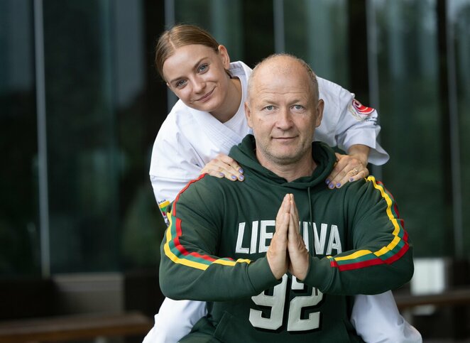 Brigita Svinkūnaitė ir Ričardas Poška | Algimanto Barzdžiaus nuotr.