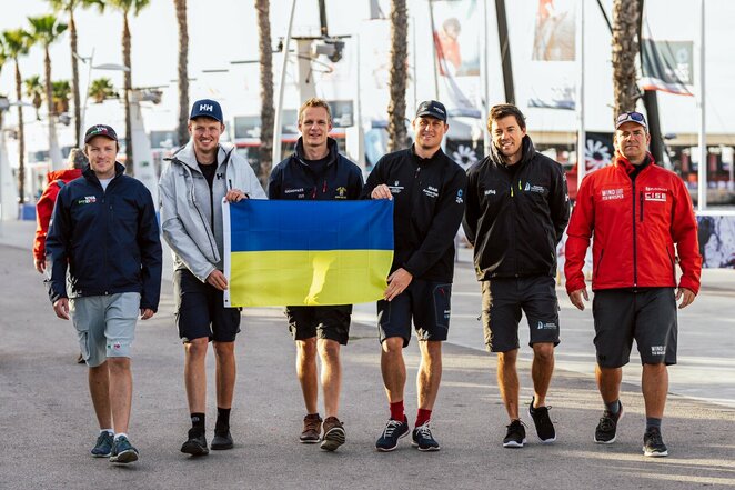 „Ambersail 2“ pagalbos Ukrainai žinutė buvo išgirsta: Lietuvos misiją palaiko net konkurentų komandos | Domo Rimeikos nuotr.
