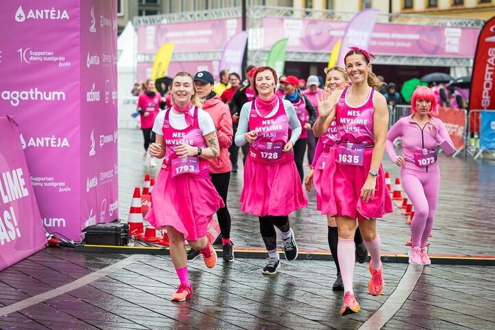 &bdquo;Pink Run su Antėja&ldquo; | Roko Lukoševičiaus nuotr.