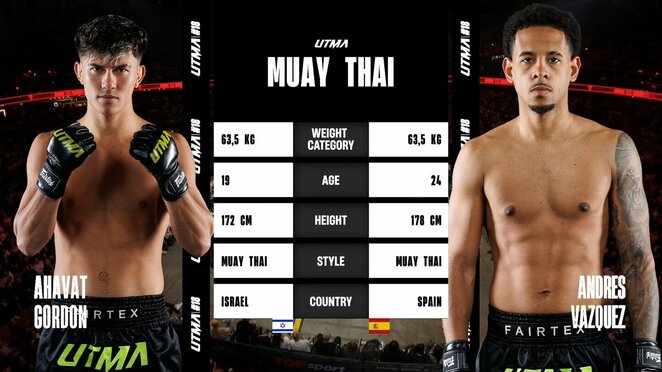 Ahavatas Gordonas (Izraelis, 2-0 UTMA) &ndash; Andresas Vazquezas (Ispanija, 0-0 UTMA) | &bdquo;Stop&ldquo; kadras