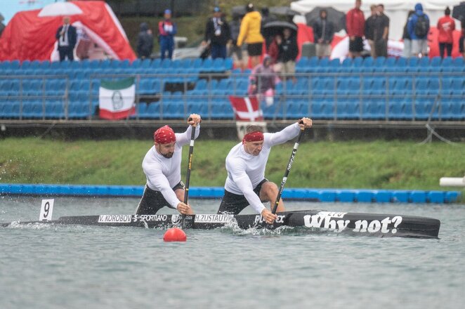 Henrikas Žustautas ir Vadimas Korobovas (canoe.lt nuotr.) | Organizatorių nuotr.