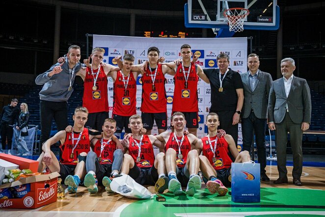 Panevėžio sporto centro krepšininkai – MKL U19 čempionai | Organizatorių nuotr.