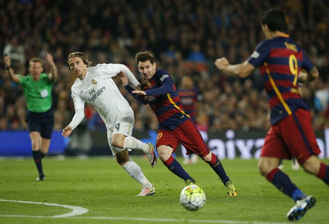 Lionelis Messi (centre) | Scanpix nuotr.