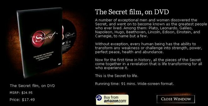 Knygos „The Secret“ DVD versija | Organizatorių nuotr.