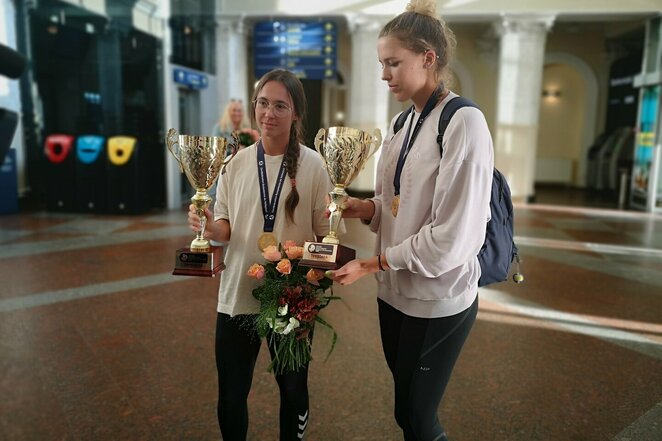 Ariana Rudkovskaja ir Danielė Kvedaraitė (LTF nuotr.) | Organizatorių nuotr.