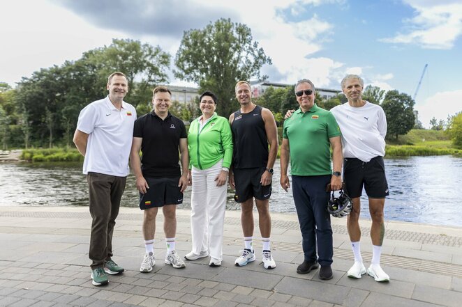 Sportininkai ir žinomi žmonės kviečia Lietuvos gyventojus judėti daugiau | Irmanto Gelūno nuotr.