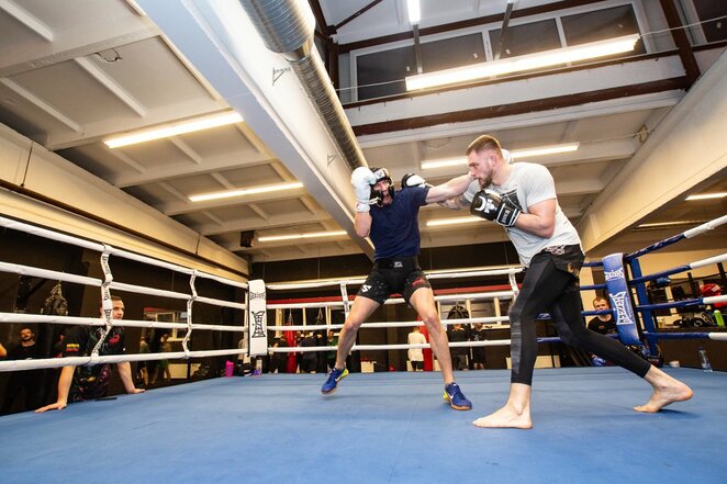 Sergejus Maslobojevas ir Tadas Tamašauskas l Manto Stankevičiaus nuotr. Sergejus Maslobojevas ir Tadas Tamašauskas l Manto Stankevičiaus nuotr.