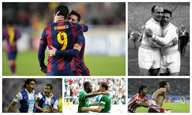 Geriausi puolėjų duetai futbolo istorijoje | Scanpix nuotr. Geriausi puolėjų duetai futbolo istorijoje | Scanpix nuotr.