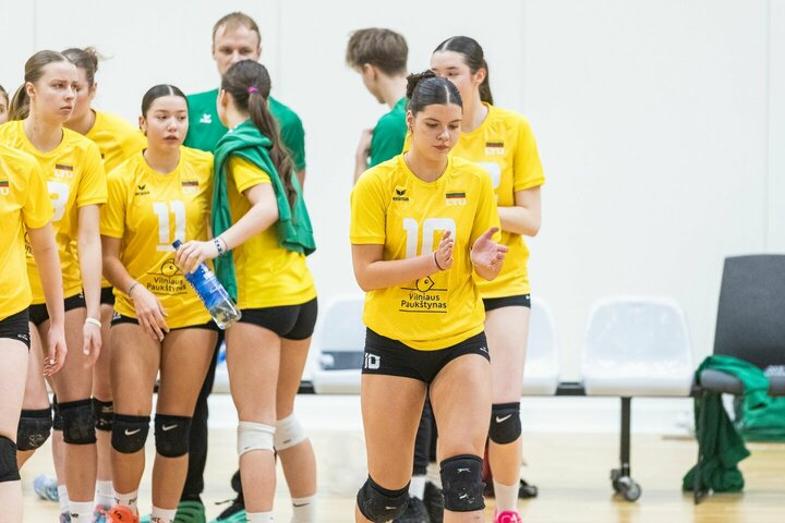 Lietuvos U18 tinklinio rinktinė pasirodymą Baltijos lygoje baigė akistatomis su čempionėmis | Manto Daškevičiaus nuotr.
