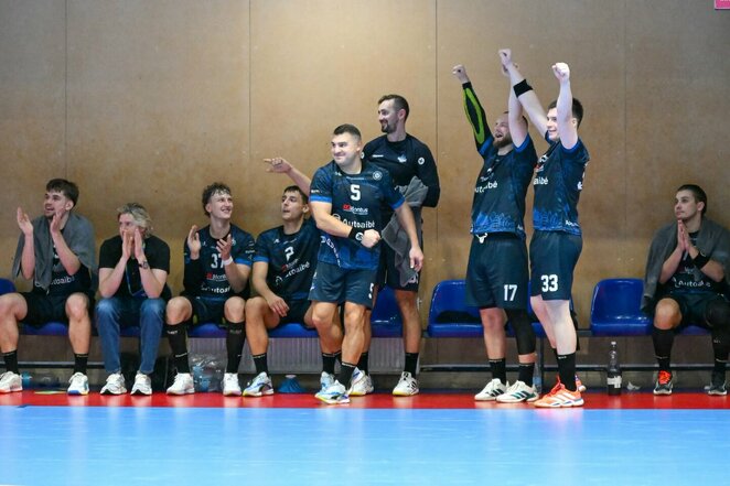&bdquo;Dragūno&ldquo; ir &bdquo;Varsos-Stronglaso&ldquo; rungtynės | Lietuvos rankinio lygos nuotr.