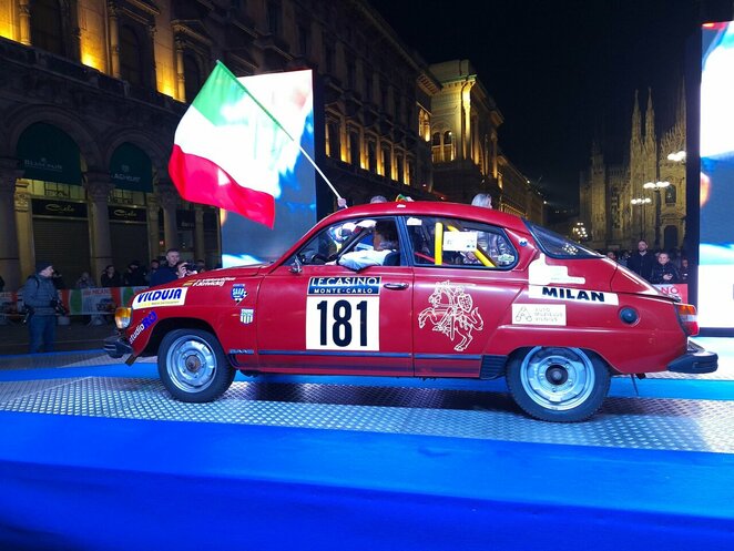 „Rally Monte Carlo Historique“ pradėjo trys Lietuvos ekipažai | Organizatorių nuotr.