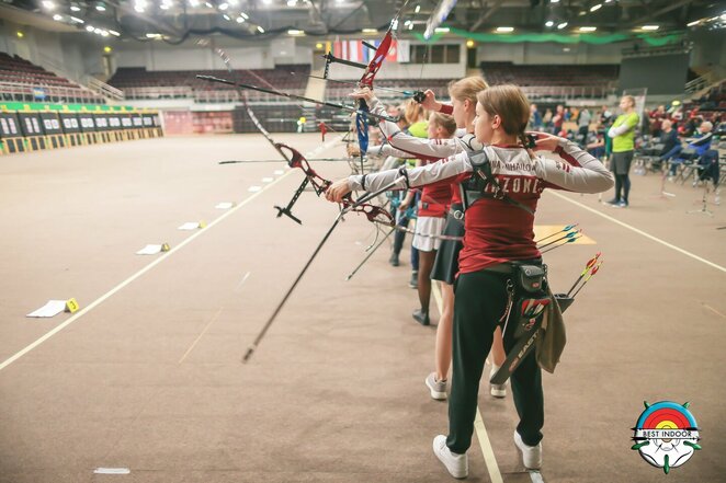 „Best Indoor“ šaudymo iš lanko varžybos | Dariaus Minsevičiaus nuotr.