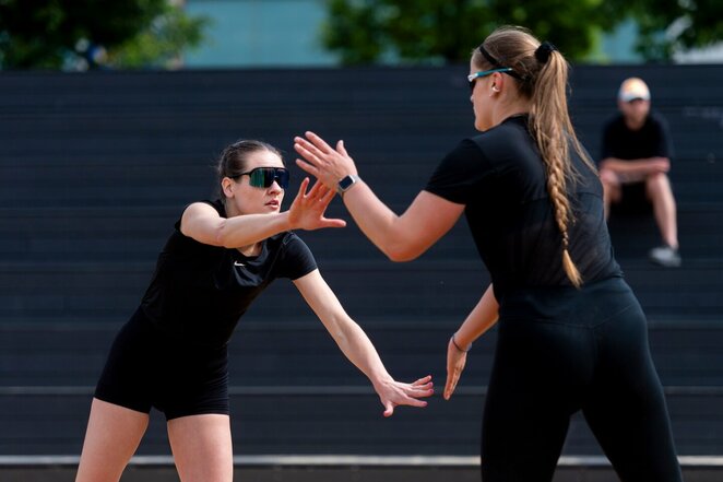 Rugilė Grudzinskaitė ir Urtė Andriukaitytė | Augusto Četkausko nuotr. Rugilė Grudzinskaitė ir Urtė Andriukaitytė | Augusto Četkausko nuotr.
