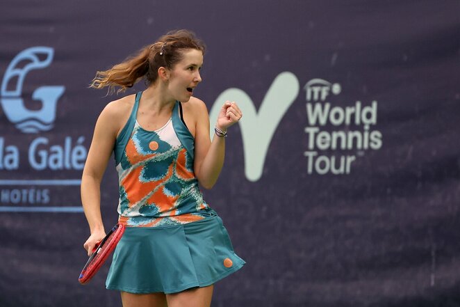 Justina Mikulskytė (Portugalijos teniso federacijos nuotr.) | Organizatorių nuotr. Justina Mikulskytė (Portugalijos teniso federacijos nuotr.) | Organizatorių nuotr.