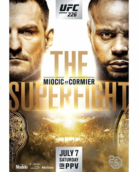 Miocic VS. Cormier | Organizatorių nuotr.