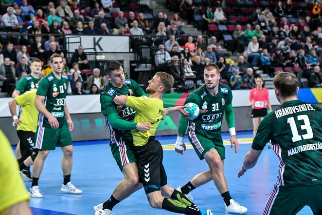 Lietuvių ir vengrų rungtynės | rankinis.lt nuotr. Lietuvių ir vengrų rungtynės | rankinis.lt nuotr.