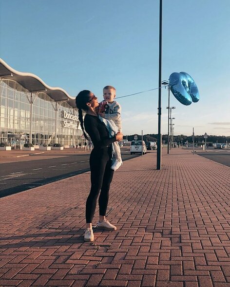 Dovilė Kilty su sūnumi | Instagram.com nuotr