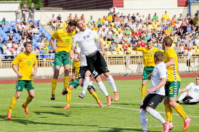 Pirmųjų Baltijos taurės rungtynių akimirka | Fotodiena nuotr.