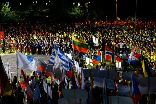 Europos jaunimo vasaros olimpinio festivalio uždarymas | R.Snarskio nuotr.