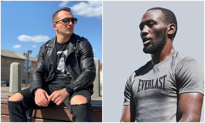 Egidijus Kavaliauskas ir Terence'as Crawfordas | Instagram.com nuotr Egidijus Kavaliauskas ir Terence'as Crawfordas | Instagram.com nuotr